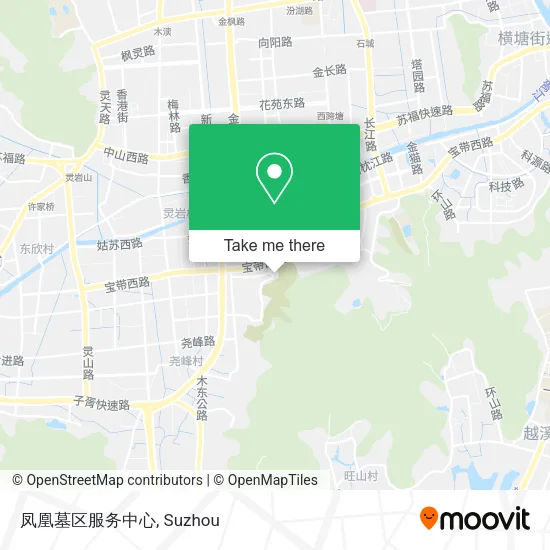 凤凰墓区服务中心 map