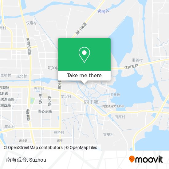 南海观音 map