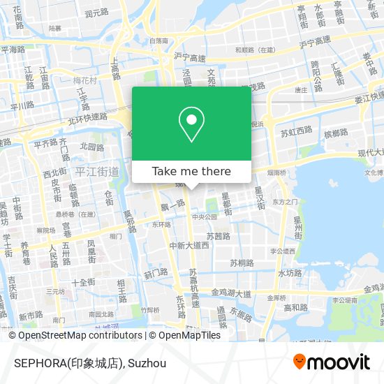 SEPHORA(印象城店) map