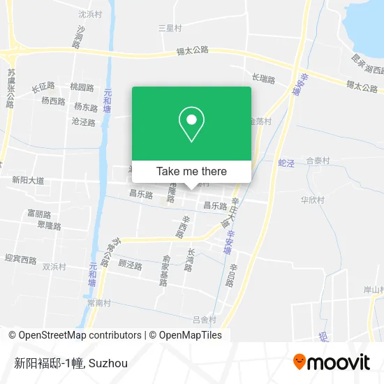 新阳褔邸-1幢 map