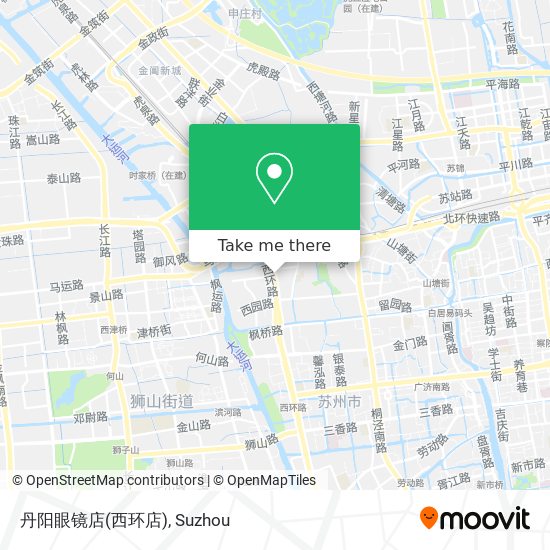 丹阳眼镜店(西环店) map