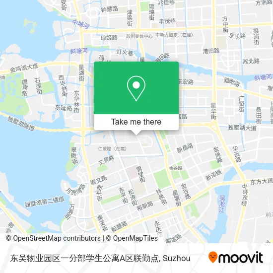 东吴物业园区一分部学生公寓A区联勤点 map