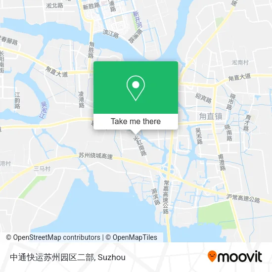 中通快运苏州园区二部 map