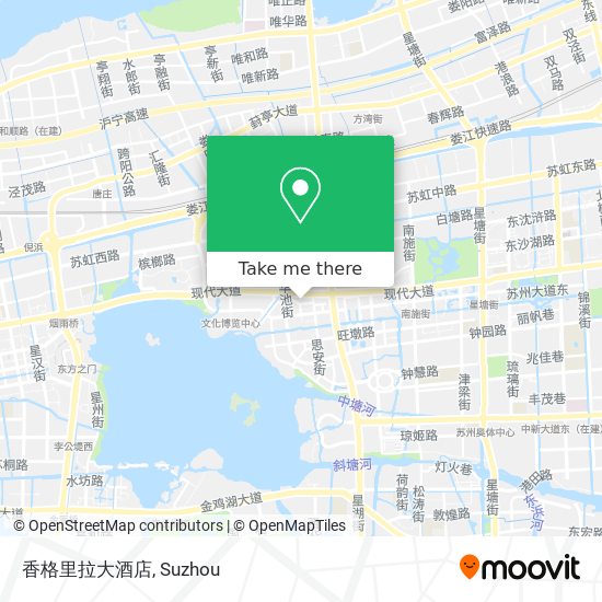 香格里拉大酒店 map