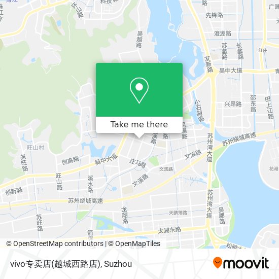 vivo专卖店(越城西路店) map