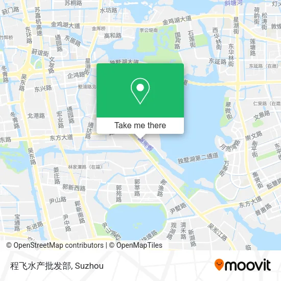 程飞水产批发部 map