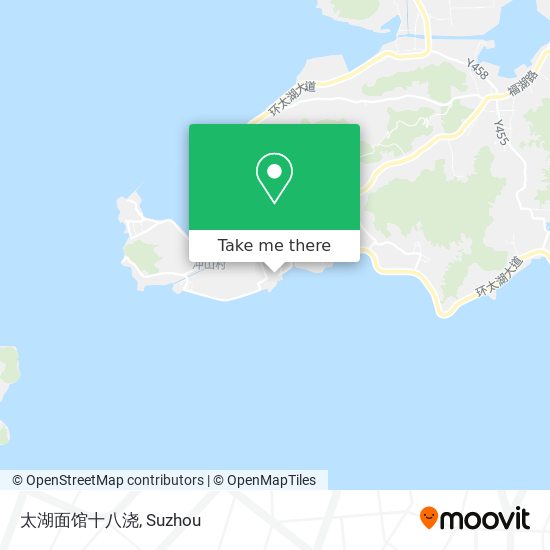 太湖面馆十八浇 map