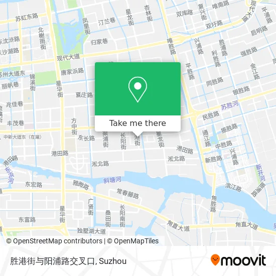 胜港街与阳浦路交叉口 map