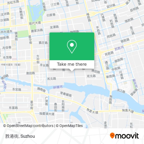 胜港街 map