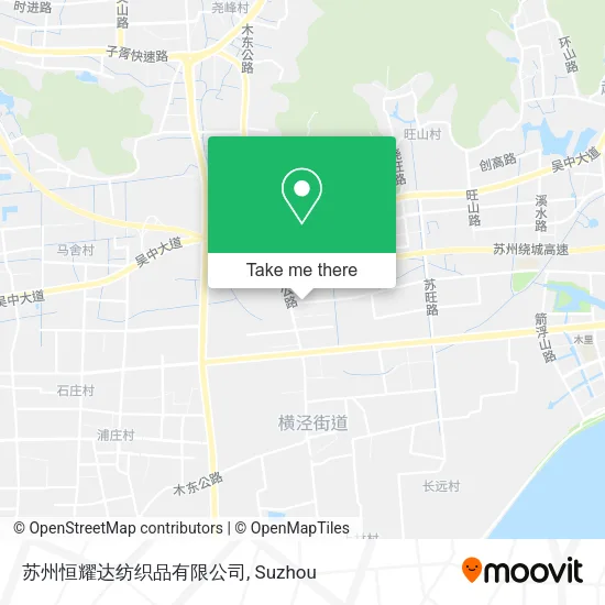 苏州恒耀达纺织品有限公司 map