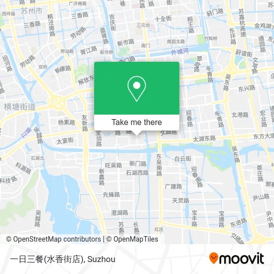 一日三餐(水香街店) map