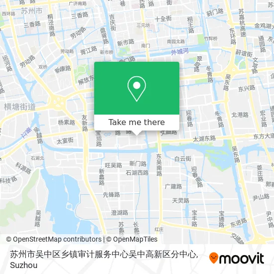 苏州市吴中区乡镇审计服务中心吴中高新区分中心 map