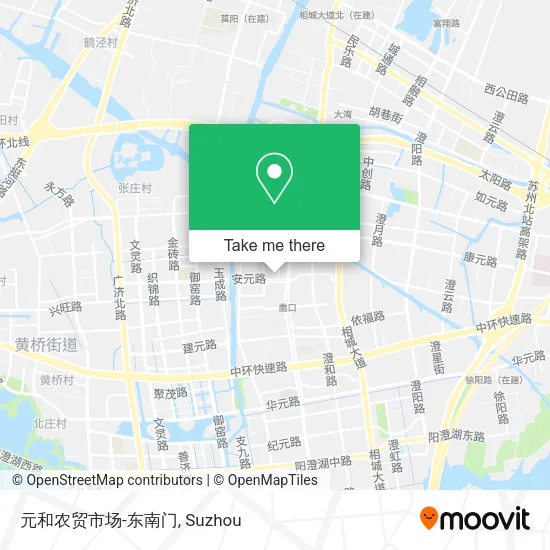 元和农贸市场-东南门 map