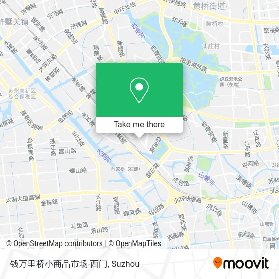 钱万里桥小商品市场-西门 map