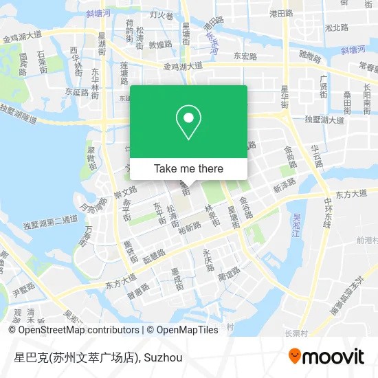 星巴克(苏州文萃广场店) map