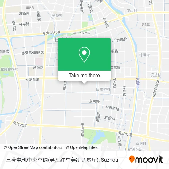 三菱电机中央空调(吴江红星美凯龙展厅) map