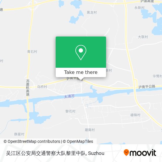 吴江区公安局交通警察大队黎里中队 map