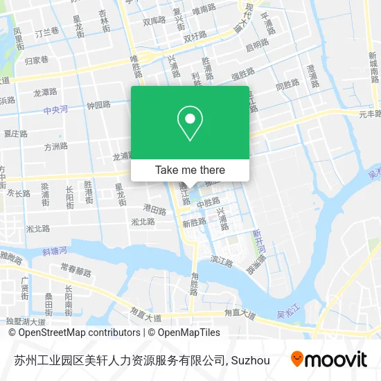 苏州工业园区美轩人力资源服务有限公司 map
