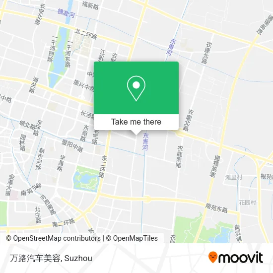 万路汽车美容 map
