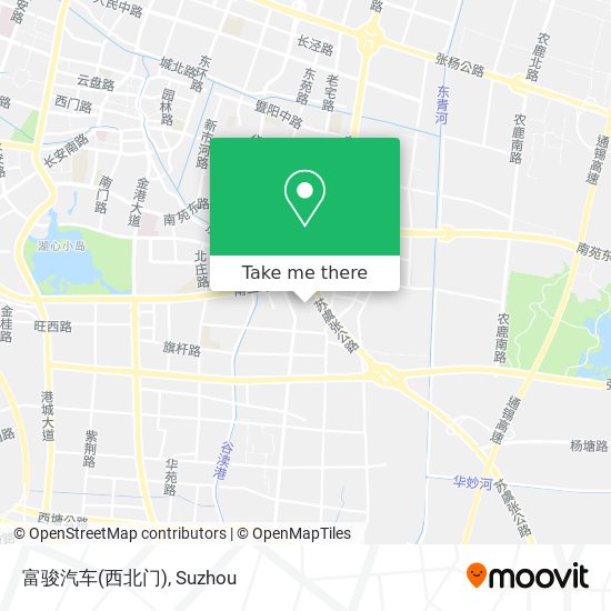 富骏汽车(西北门) map