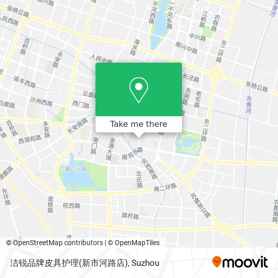 洁锐品牌皮具护理(新市河路店) map