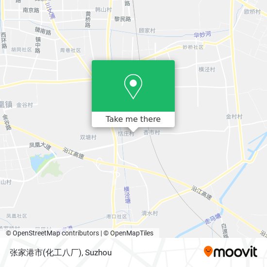 张家港市(化工八厂) map