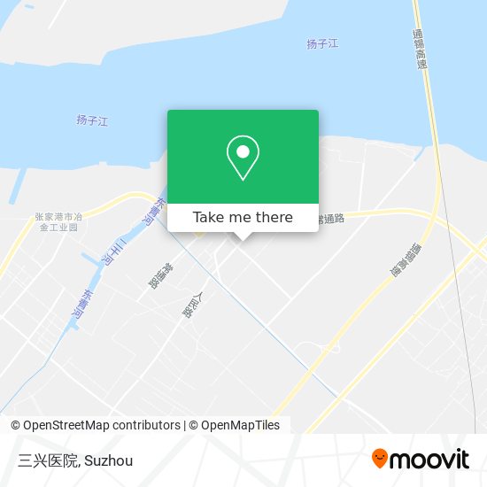 三兴医院 map