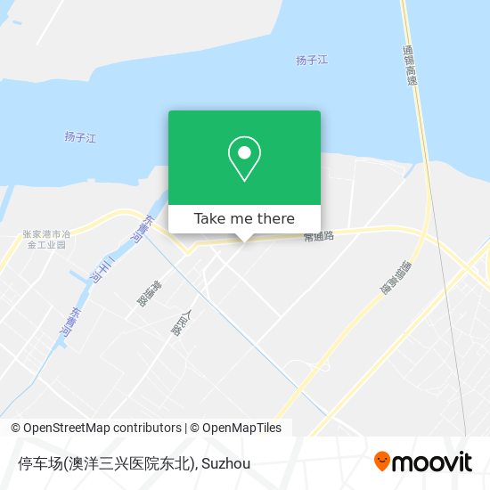 停车场(澳洋三兴医院东北) map