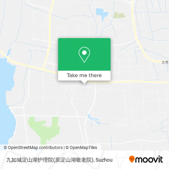 九如城淀山湖护理院(原淀山湖敬老院) map
