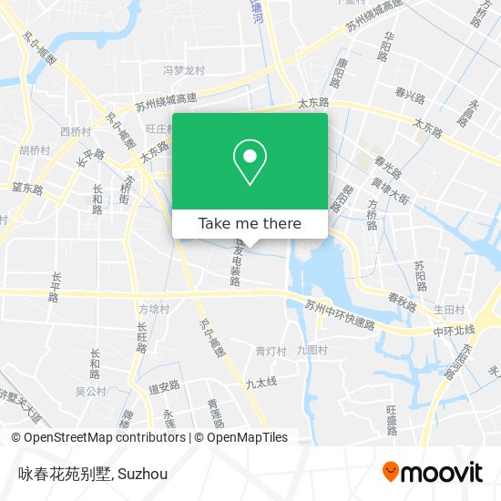 咏春花苑别墅 map