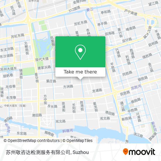 苏州敬咨达检测服务有限公司 map