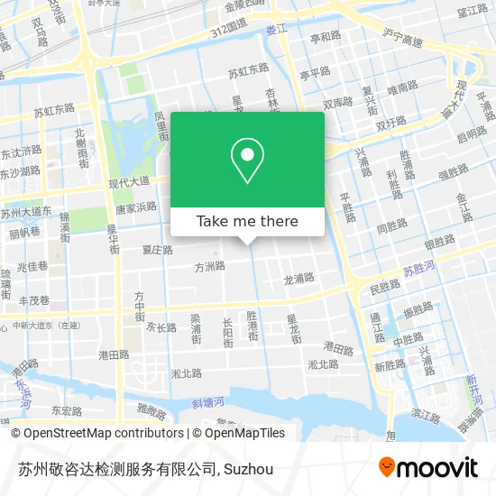 苏州敬咨达检测服务有限公司 map