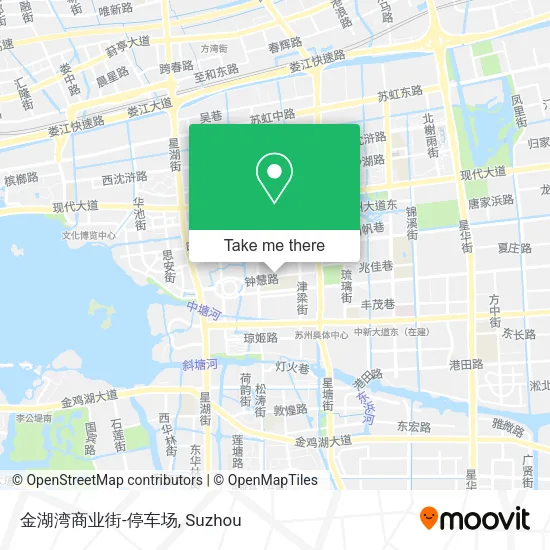金湖湾商业街-停车场 map
