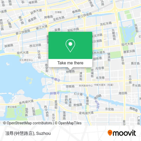 顶尊(钟慧路店) map