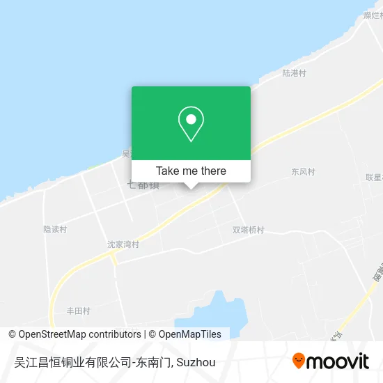 吴江昌恒铜业有限公司-东南门 map