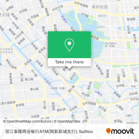 浙江泰隆商业银行ATM(阊新新城支行) map