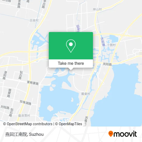 燕回江南院 map