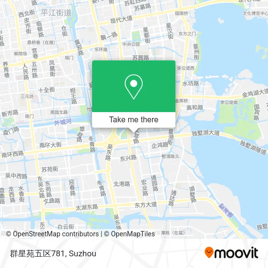 群星苑五区781 map