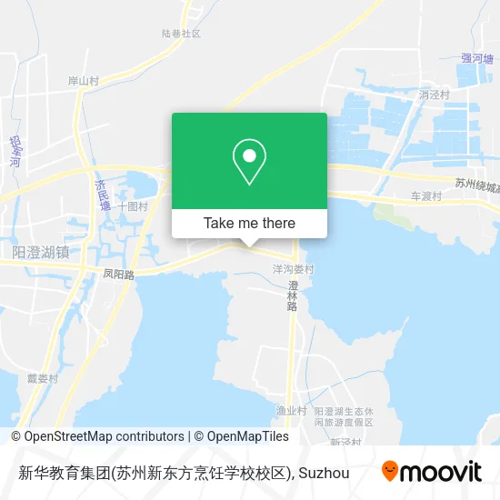 新华教育集团(苏州新东方烹饪学校校区) map