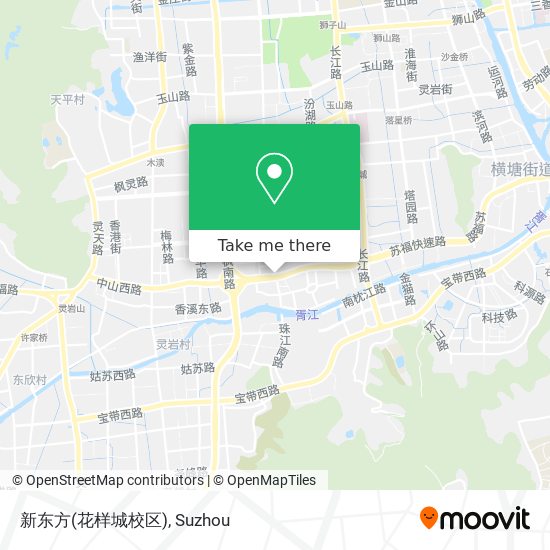 新东方(花样城校区) map