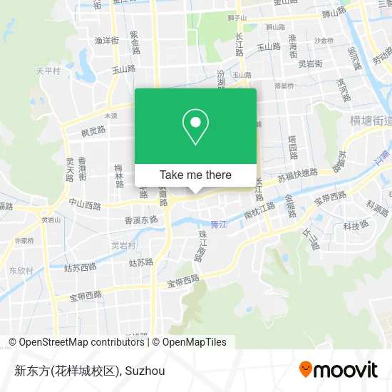 新东方(花样城校区) map