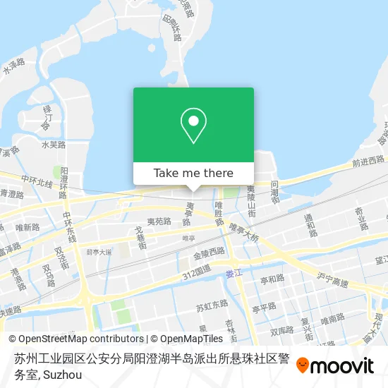 苏州工业园区公安分局阳澄湖半岛派出所悬珠社区警务室 map