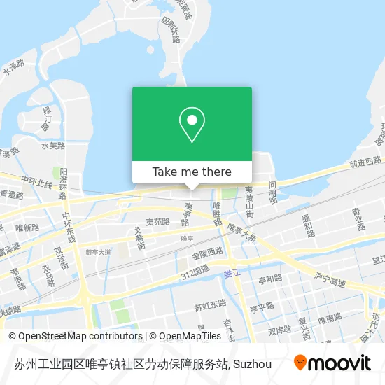 苏州工业园区唯亭镇社区劳动保障服务站 map