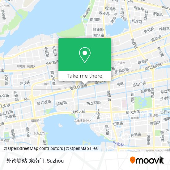 外跨塘站-东南门 map