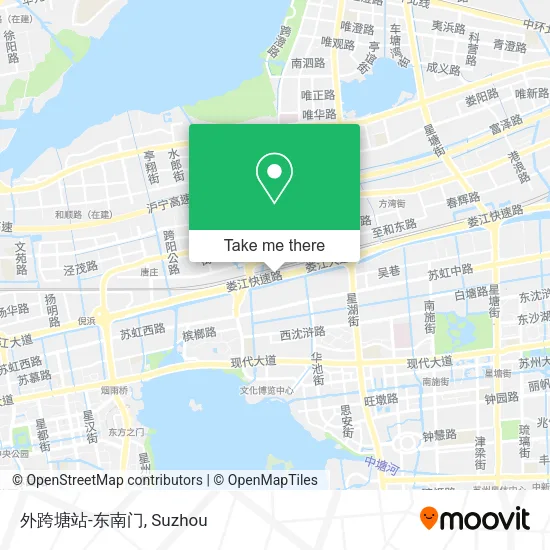 外跨塘站-东南门 map
