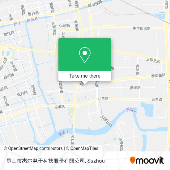 昆山市杰尔电子科技股份有限公司 map