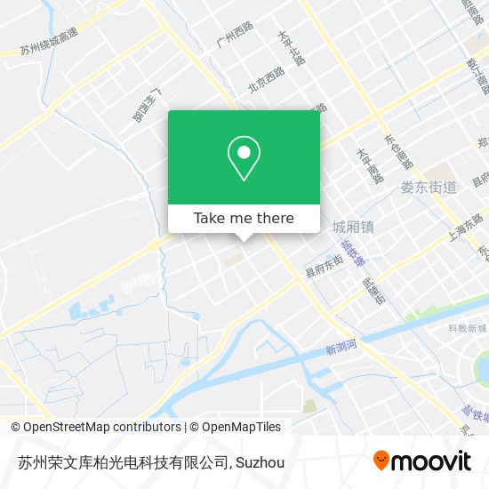 苏州荣文库柏光电科技有限公司 map