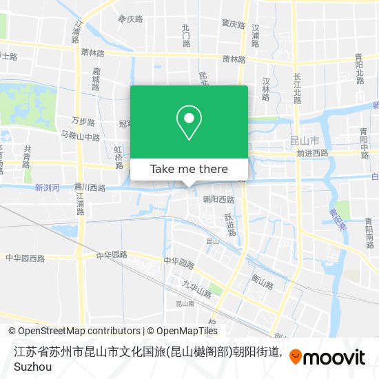 江苏省苏州市昆山市文化国旅(昆山樾阁部)朝阳街道 map