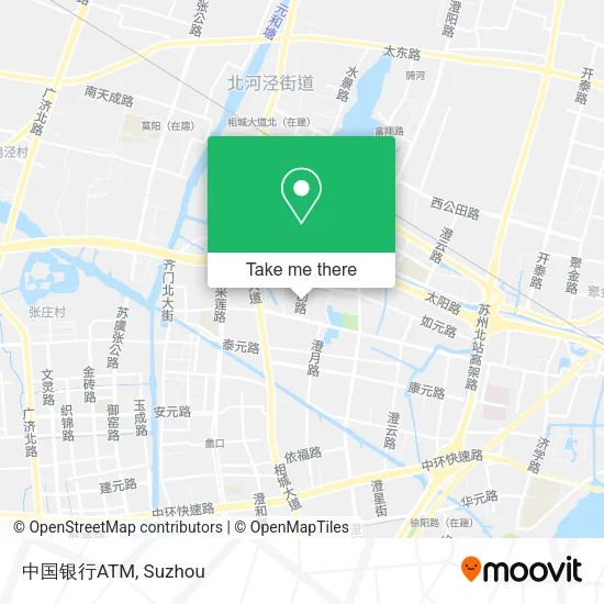 中国银行ATM map