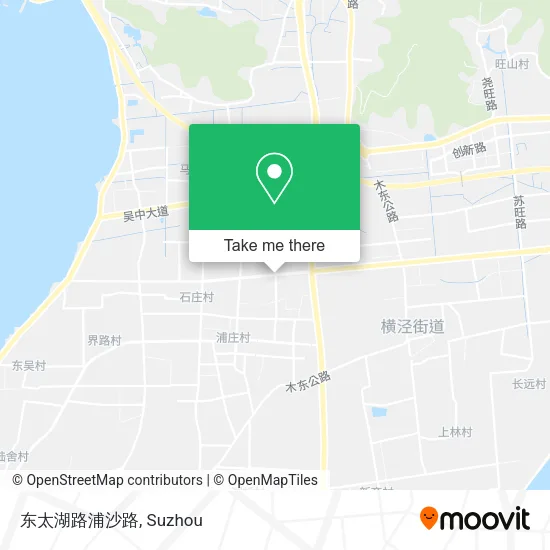 东太湖路浦沙路 map
